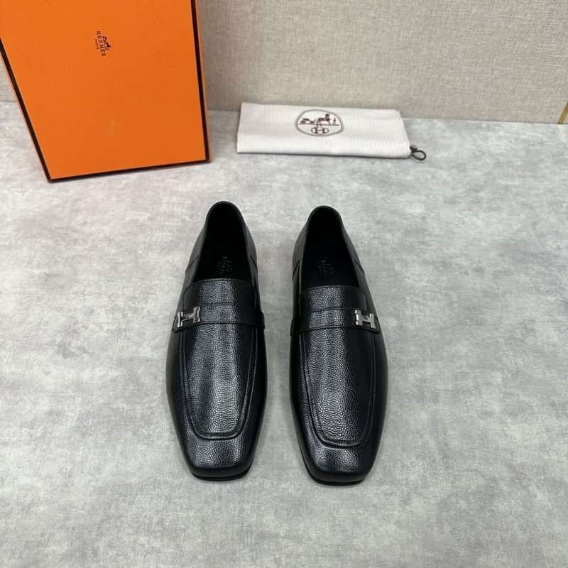H**mes leather shoes